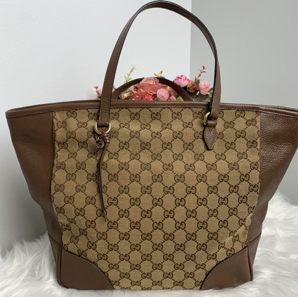Gucci GG Canvas Bree Medium bag